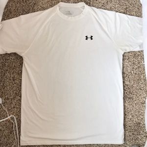 Under Armour HeatGear T-Shirt - White
